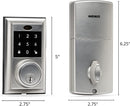 NEIKO 52905A Keyless Entry Door Lock W Keypad Set, Keyless Door Lock, Keyless Entry Door Lock with Handle, Stainless Steel & Zinc Alloy, Front Door Lock Set, Keypad Door Lock with Handle and Deadbolt