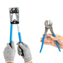 NEIKO 02039A Lug Crimping Plier and Cable Cutter Set, Battery Cable Crimping Tool, 8-0 AWG, 6mm - 50mm, Electrician Wire Crimper Tool