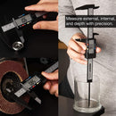 NEIKO 01417A 6” Digital Caliper | Electronic Measuring Tool | Range of 0-6”or 0-150mm | Inch and Millimeters | Large LCD Display | External and Internal Measuring Jaw | Zero Setting and Auto Off