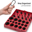 NEIKO 407 Rubber O-Ring Assortment Kit, Buna-N Gasket Sealing Rings and Replacement O-Rings, 32 SAE Sizes, 407-Piece Kit