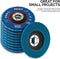 NEIKO 11143A Zirconia Flap Disc | 60 Grit | 4.5-Inch x 7/8-Inch | Bevel Type