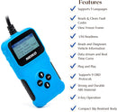 NEIKO 40500A Car OBD2 Scanner, Car Scanner Code Decoder, Reader & Eraser Automotive Check Engine Light Diagnostic Read & Clear Emission & Fault Codes 9, Code Reader, OBD2 Scanner Diagnostic Tool