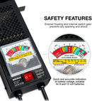 NEIKO 40510A Car Battery Tester | 100 AMP 6 and 12 Volt Automotive Load Checker | CCA Analyzer