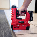 NEIKO 02651A Cordless Brad Nailer and Stapler | 18 Gauge, 2 in 1 Rechargeable Staple Gun and Battery Powered Nail Gun | Carpentry, Upholstery, Woodworking, and Finish Nailer | 20V 2.0Ah Li-ion