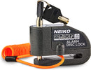 NEIKO 52908A Motorcycle Locks Anti Theft with Alarm, Motorcycle Disc Lock with Alarm, Disk Lock Anti-Theft Motion Sensor, Security Lock Brake, Universal Alarm Lock for Motorcycles, Bicycles & More