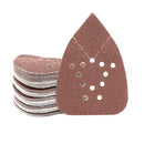 NEIKO 11272A 50pc Hook & Loop Mouse Sandpaper Assortment 60, 80, 120, 150, 220 Grit Sanding Pads for Mouse Sander, Mouse Sander Sandpaper, Triangle Sanding Pads, Mouse Sander Pads, Mouse Sander Paper