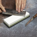NEIKO 54003A Whetstone | Knife Sharpening Stone | 3000 & 8000 Grit, Fine Detail | Premium & Highly Durable Corundum Stone | 2 Side Water Stone, Scissor, Blade, Kitchen Knife Sharpener Wet Stone…
