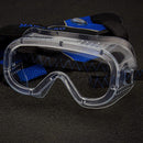 Neiko 53874A Clear Protective Lab Safety Goggles Chemistry, Scientific, Construction Goggles, Contractor Work, Woodworking, Anti-Fog and Splash, Includes Ventilation and for Men and Women