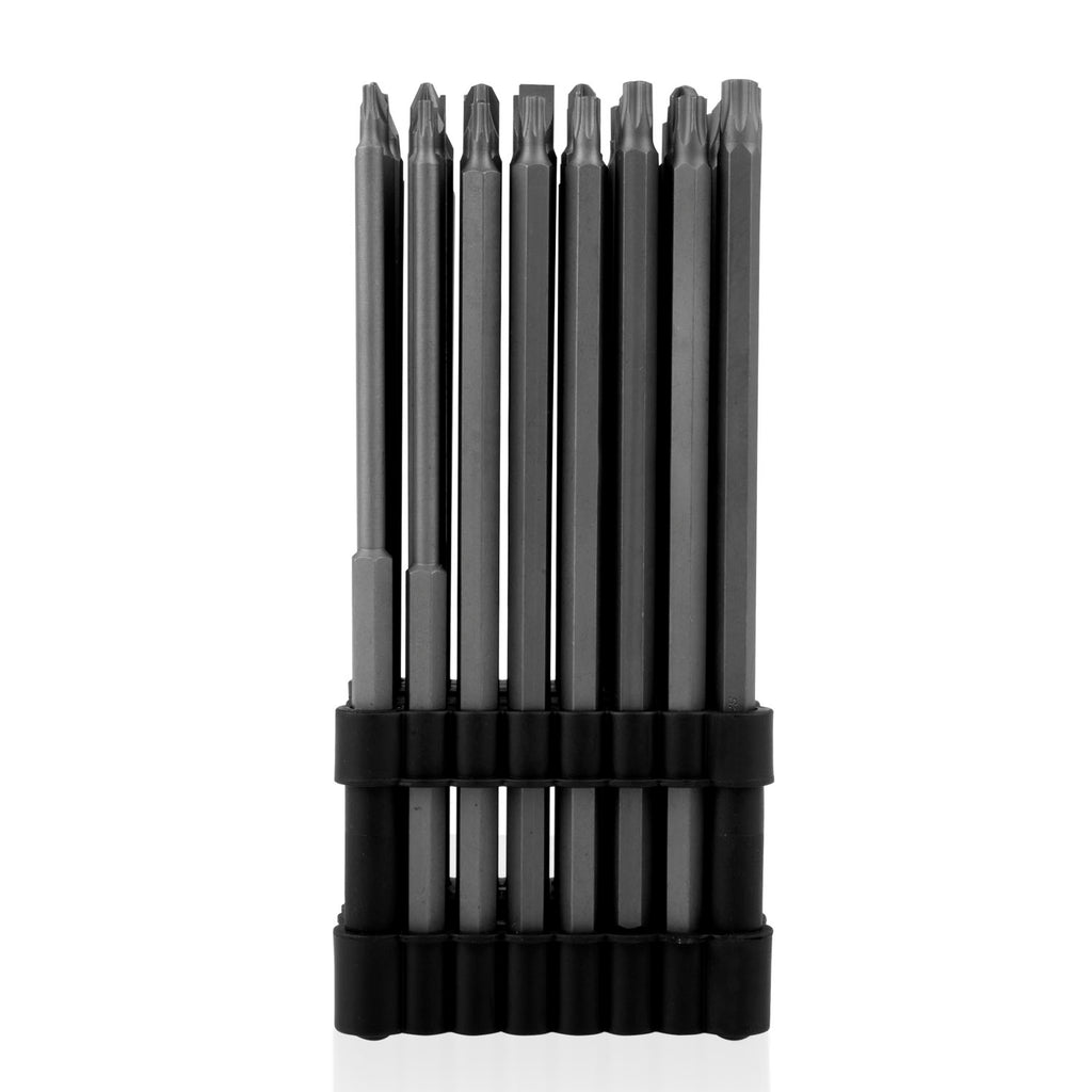Neilsen 8pc Magnetic Nut Driver 150mm Long Socket Set Impact Drill Bits