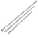 TOOLUXE 00216L 1/2" Drive Long Reach Extension Bar Set | 3 Piece | 18", 24", 30" | Super Extended | Cr-V Steel", clear