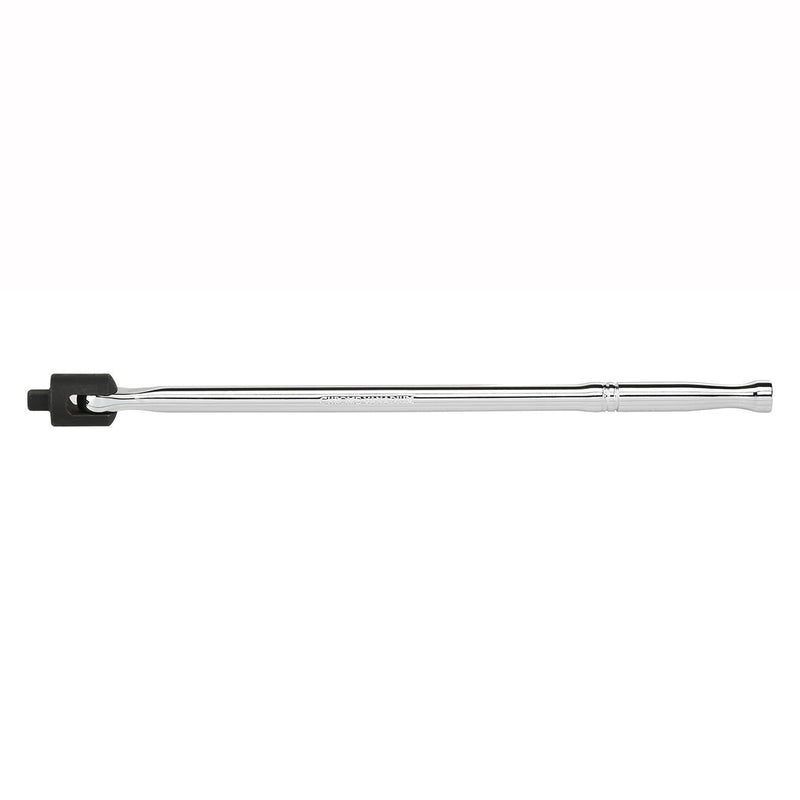 Neiko 00338A 3/8-Inch-Drive Premium Breaker Bar, 15 Inches Long, Nut Breaker Bar, 180-Degree Flex Cr-Mo Head with Cr-V Steel Construction