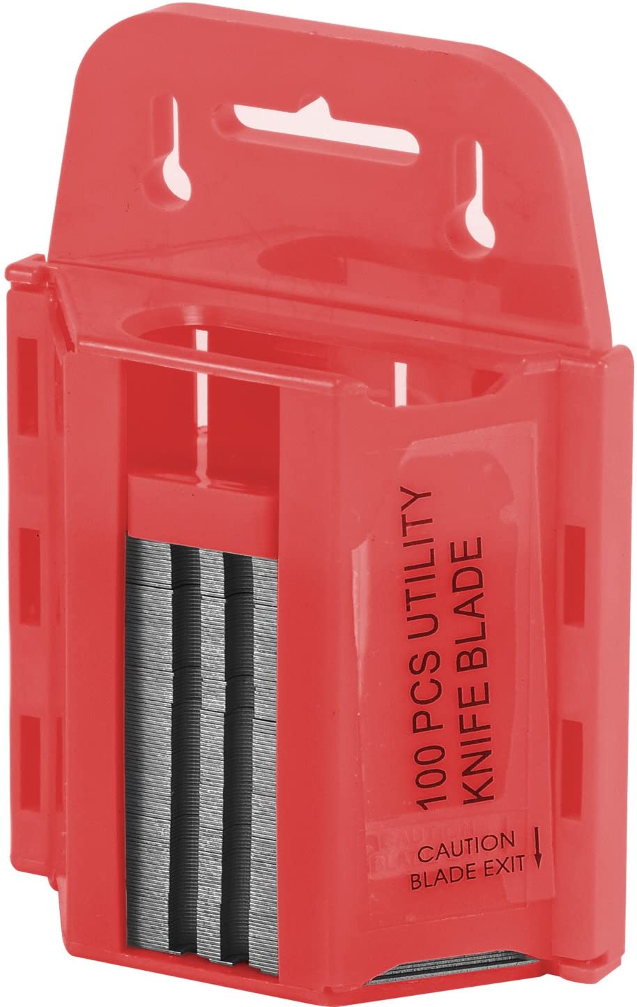 Utility Hook Blades — SK5 Carbon Steel, Wall-Mount Dispenser (100-Count)