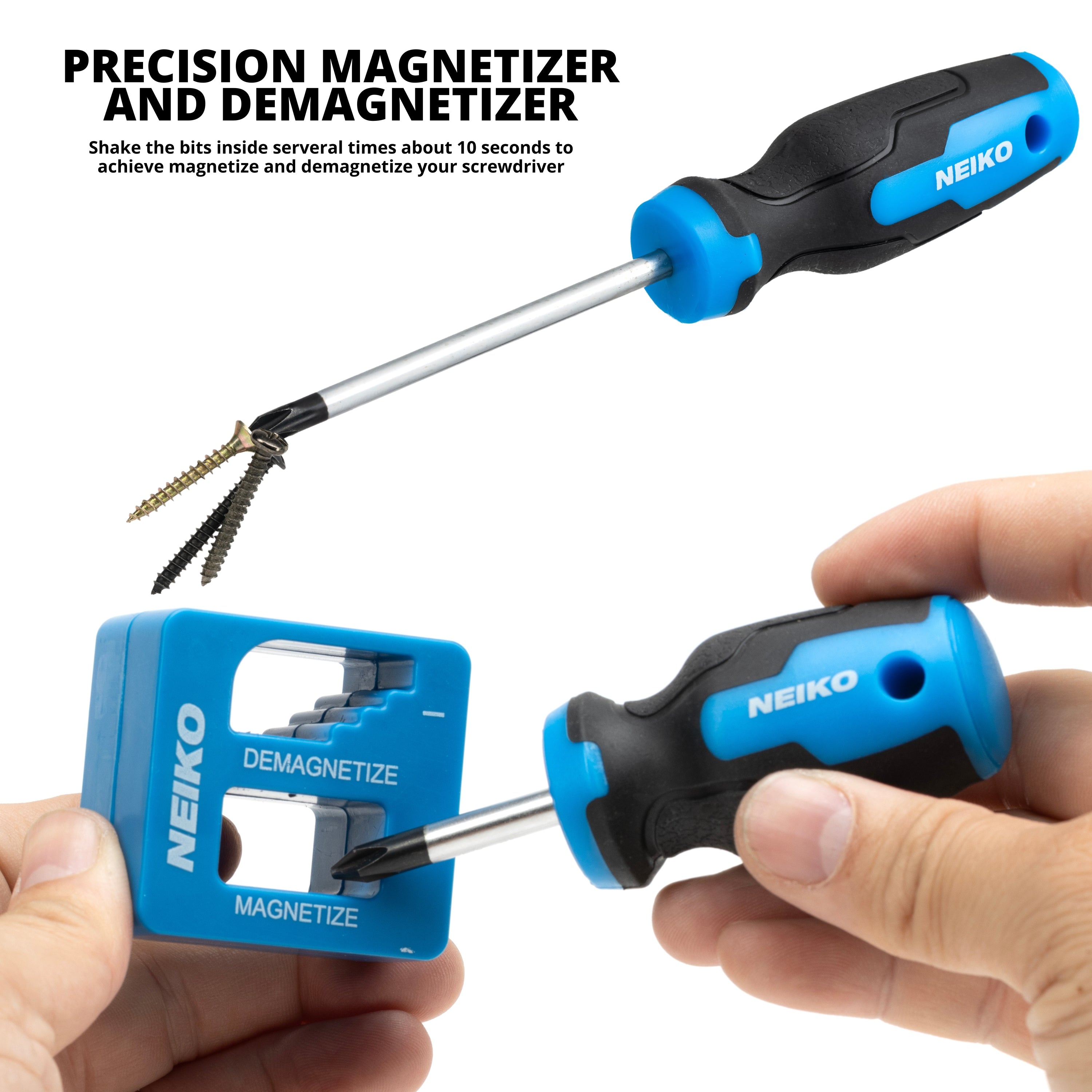 NEIKO Master Precision Screwdriver Set – Phillips, Flathe – NEIKO®