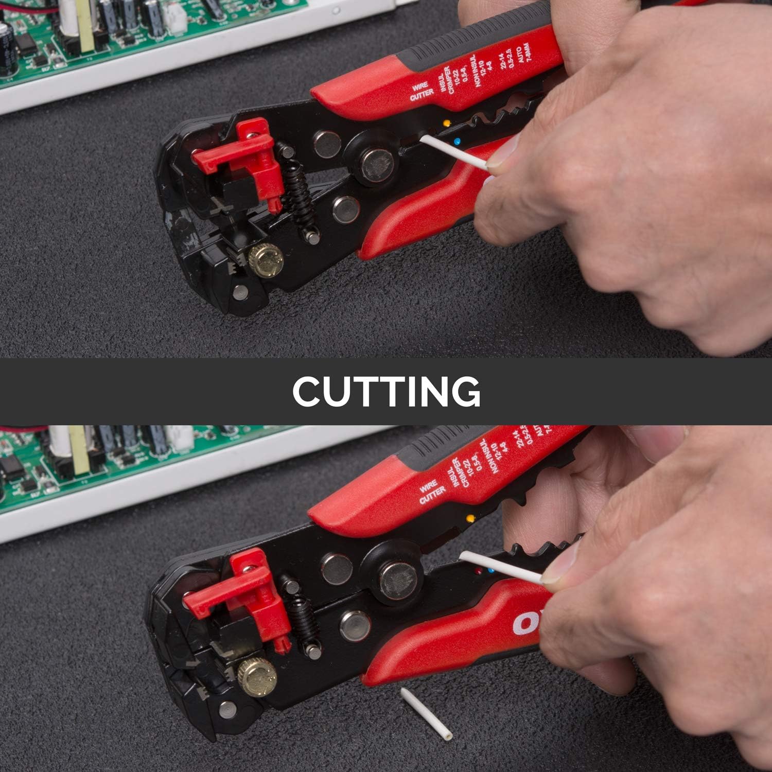3-in-1 Automatic Wire Stripper, Cutter, & Crimping Tool