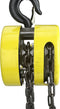 NEIKO 02183A Manual Chain Hoist | 1 Ton/2000 lbs Capacity | 20’ Lift | 2 Hooks | Manual Hand Lift Steel Chain Block Hoist