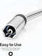 Neiko 02292A 3/8" Drive x 5/8" Magnetic Spark Plug Socket, 360 Degree Swivel | Long 11-Inch Length Extension | Cr-V Steel
