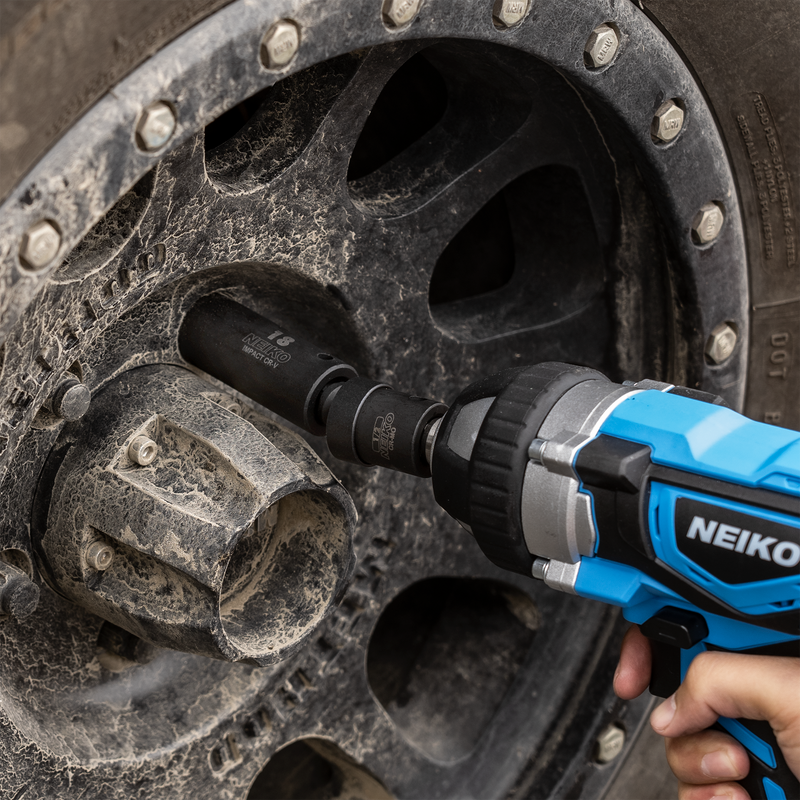 NEIKO 02330A 1/2 Impact Socket Set, 45 Piece Deep and Shallow