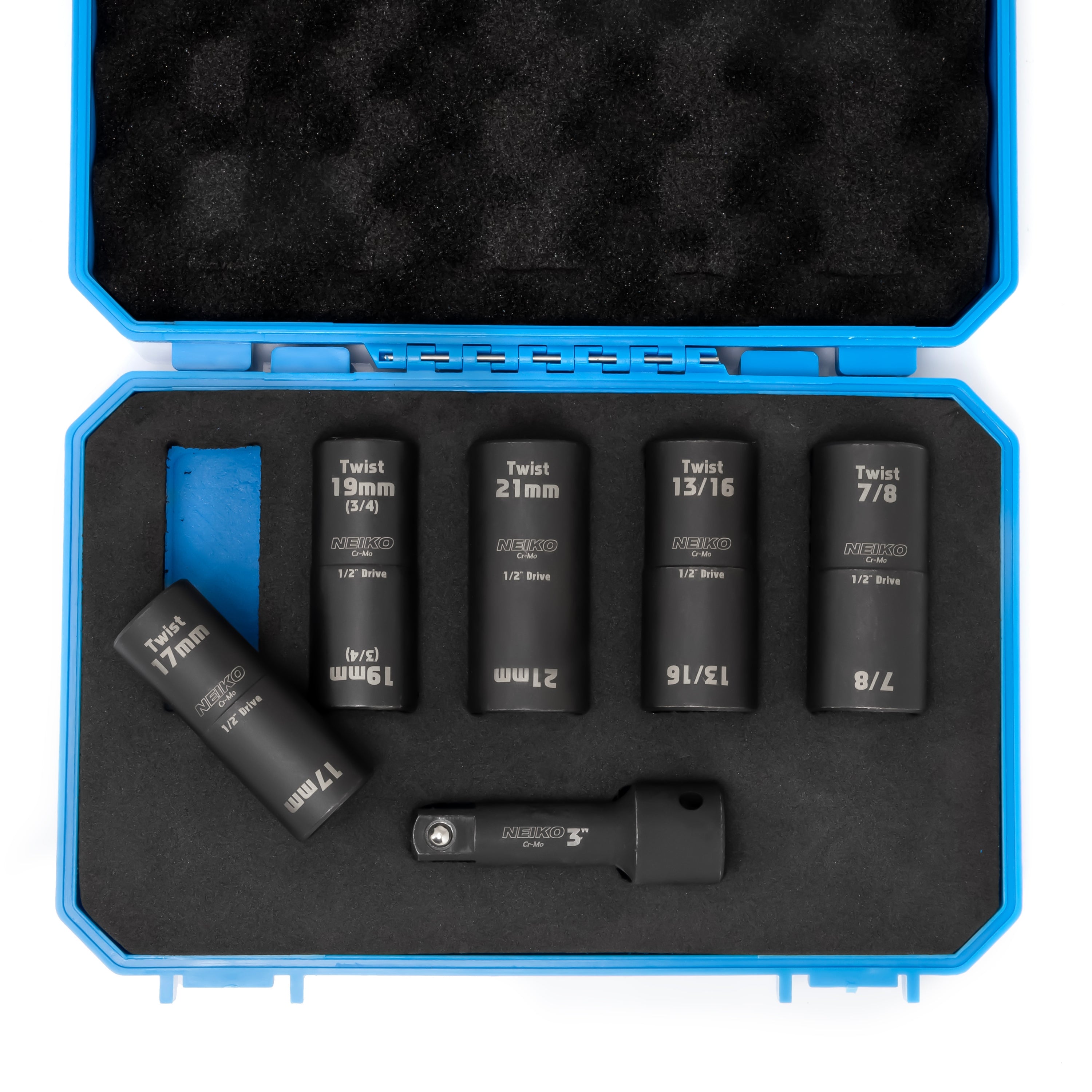 NEIKO Twist Socket Set Lug Nut Socket Set, SAE & Metric,  – NEIKO®