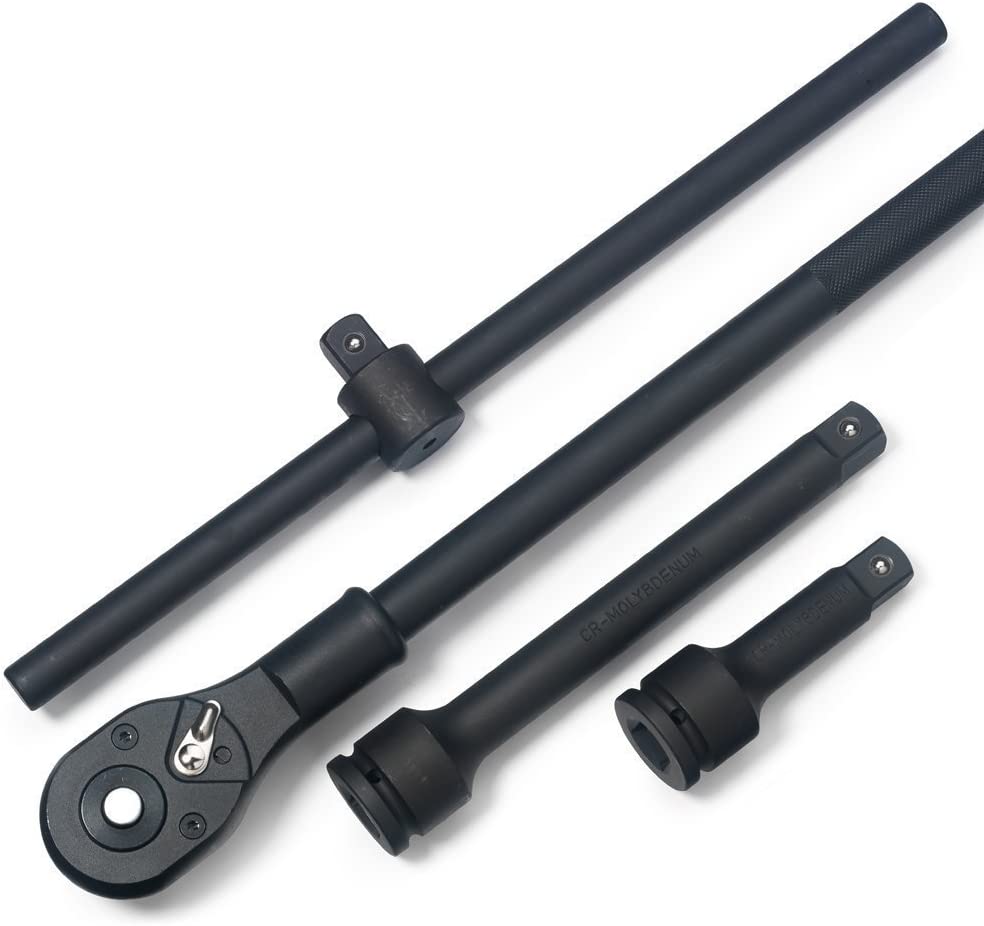 3/4"-Drive Deep Impact Socket Set, SAE Sizes 7/8" to 2" (22-Piece)