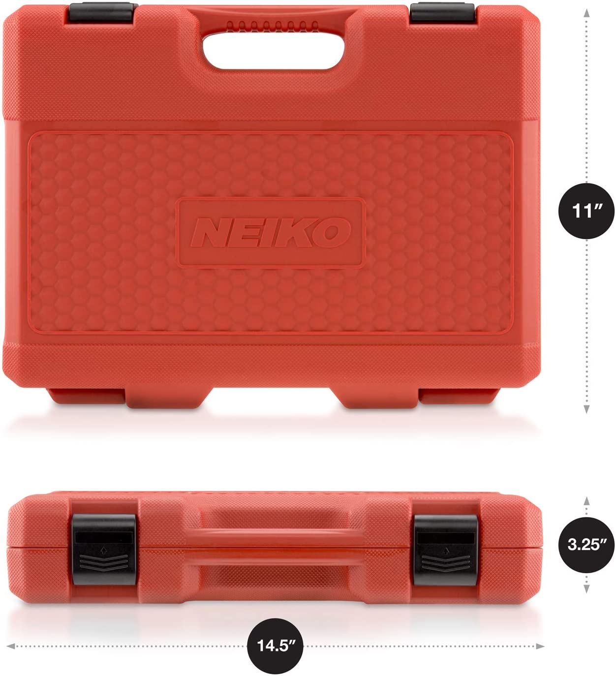 1/2" Drive Master Impact Socket Set — SAE & Metric, Shallow (32-Piece)