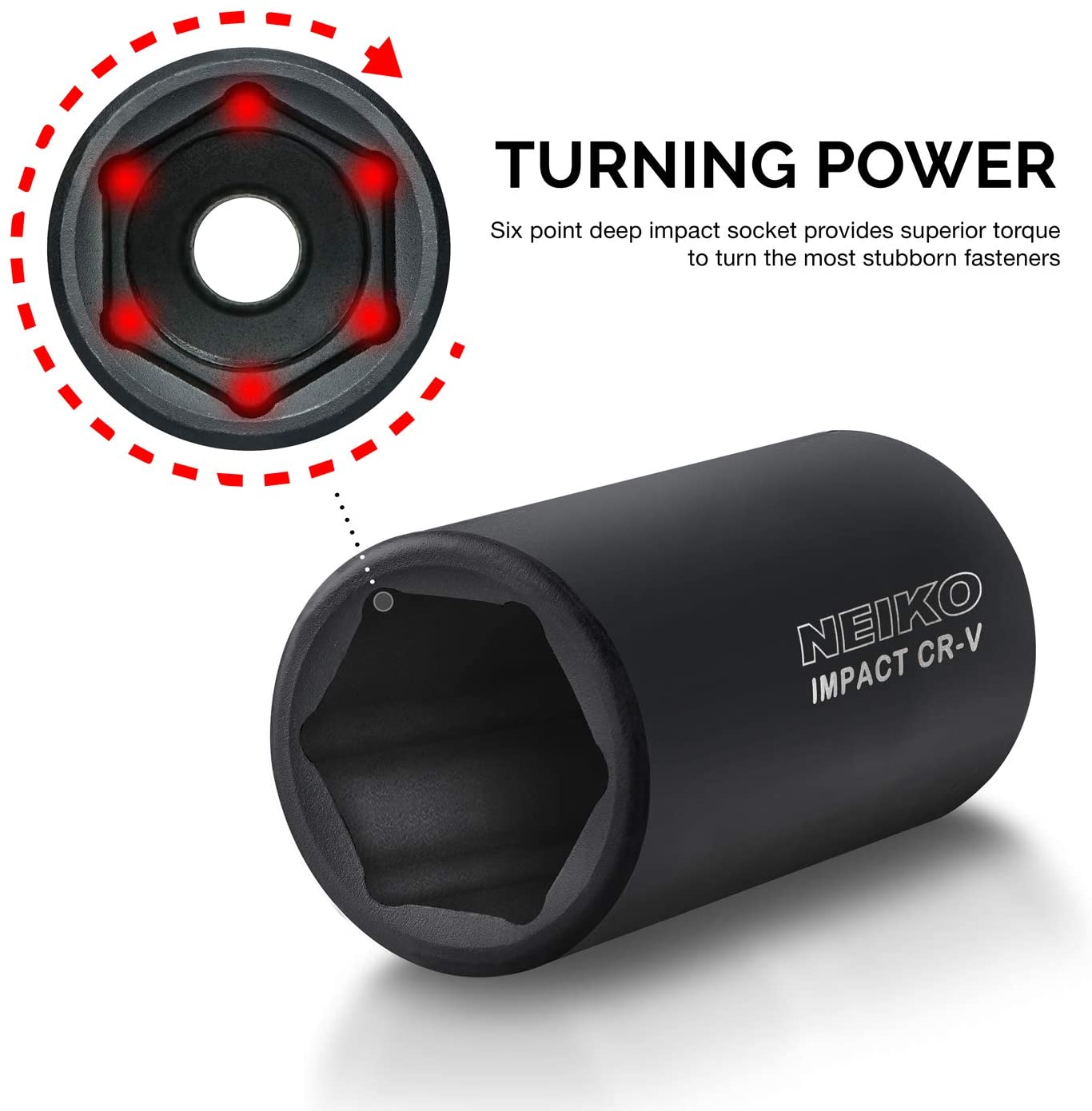 1/2" Drive Master Impact Socket Set — SAE & Metric, Deep & Shallow (65-Piece)