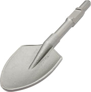 Jack Hammer Bits, 1-1/8" Hex Shank Shovel Spade Chisel Bits for Demolition Hammers, 17.5" Long