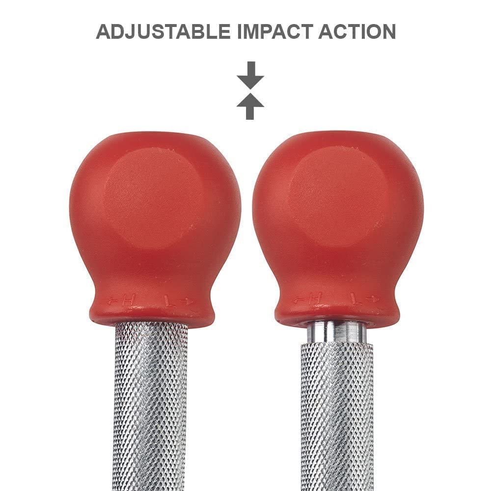 5" Automatic Center Punch — Adjustable Spring-Loaded, S2 Steel Tip