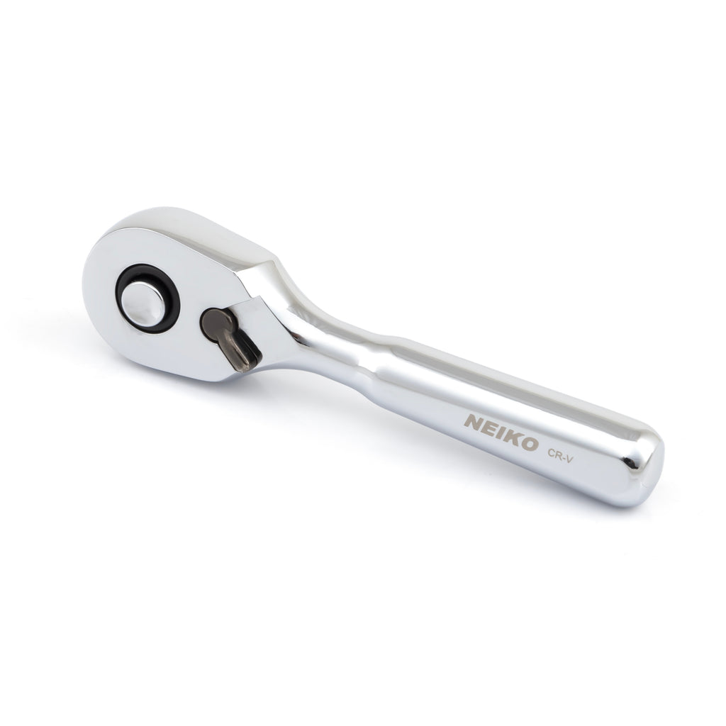 Neiko 03001A Stubby Ratchet, 1/4 Inch Ratchet Wrench, 108-Tooth Revers ...