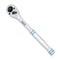 Neiko 03117A 1/2 Inch Ratchet Wrench, 100-Tooth Reversible Ratchet, 3.6 Degree, Quick Release 1/2 Drive Ratchet, 10" Long Handle Ratchet, Oval Head Socket Wrench, CR-V Steel Half Inch Rachet Wrench