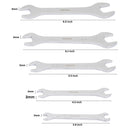 Neiko 03580A Super Thin SAE Wrench Set, 3-4mm Thick, 5 Piece, Double Open Ended, Standard Span, Slim Profile