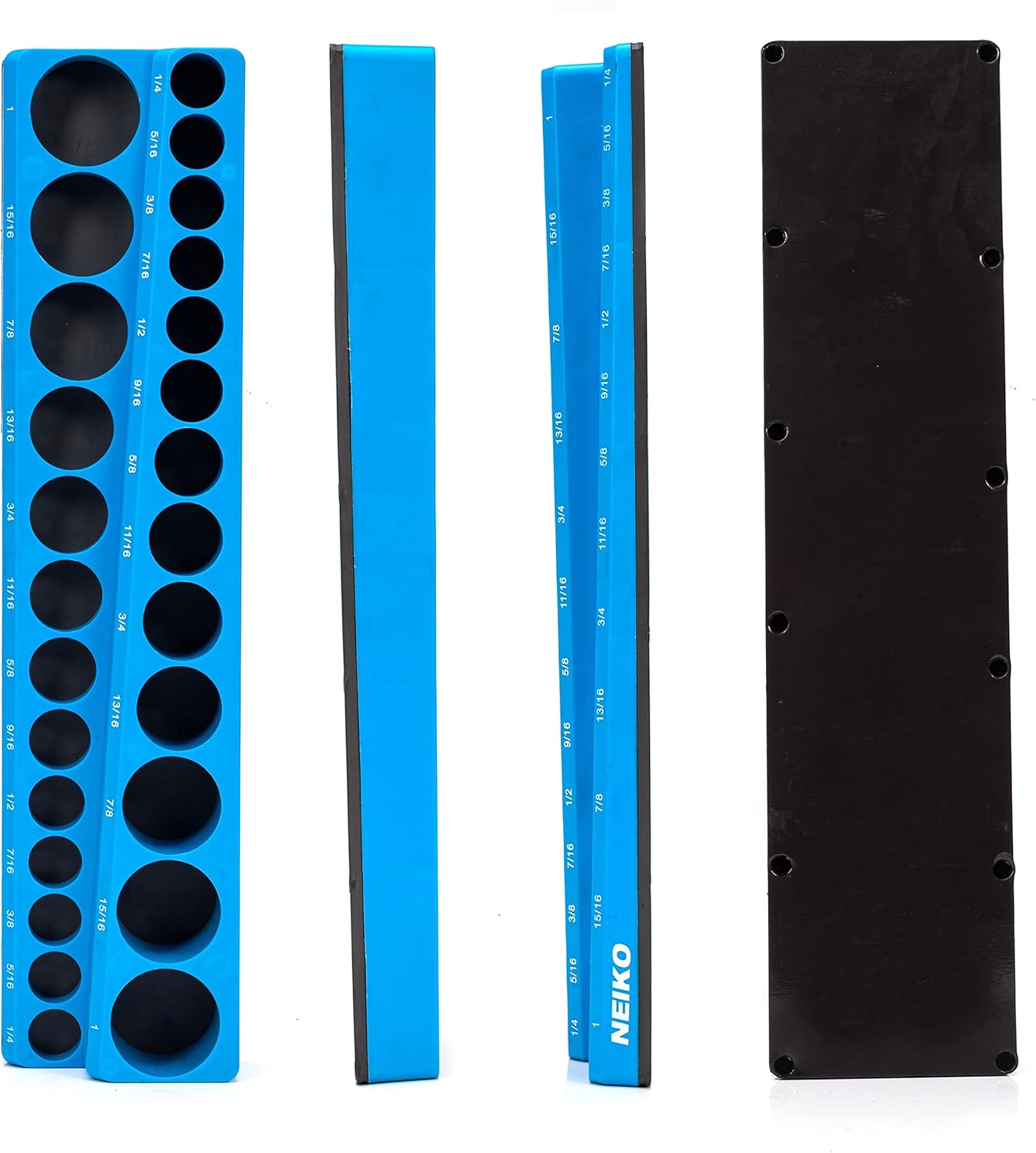 Magnetic Socket Holder – 3/8” Drive, SAE (1/4”–1”), Shallow & Deep Sockets