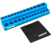 Magnetic Socket Holder – 1/4” Drive, Metric (4–14 mm), Shallow & Deep Sockets