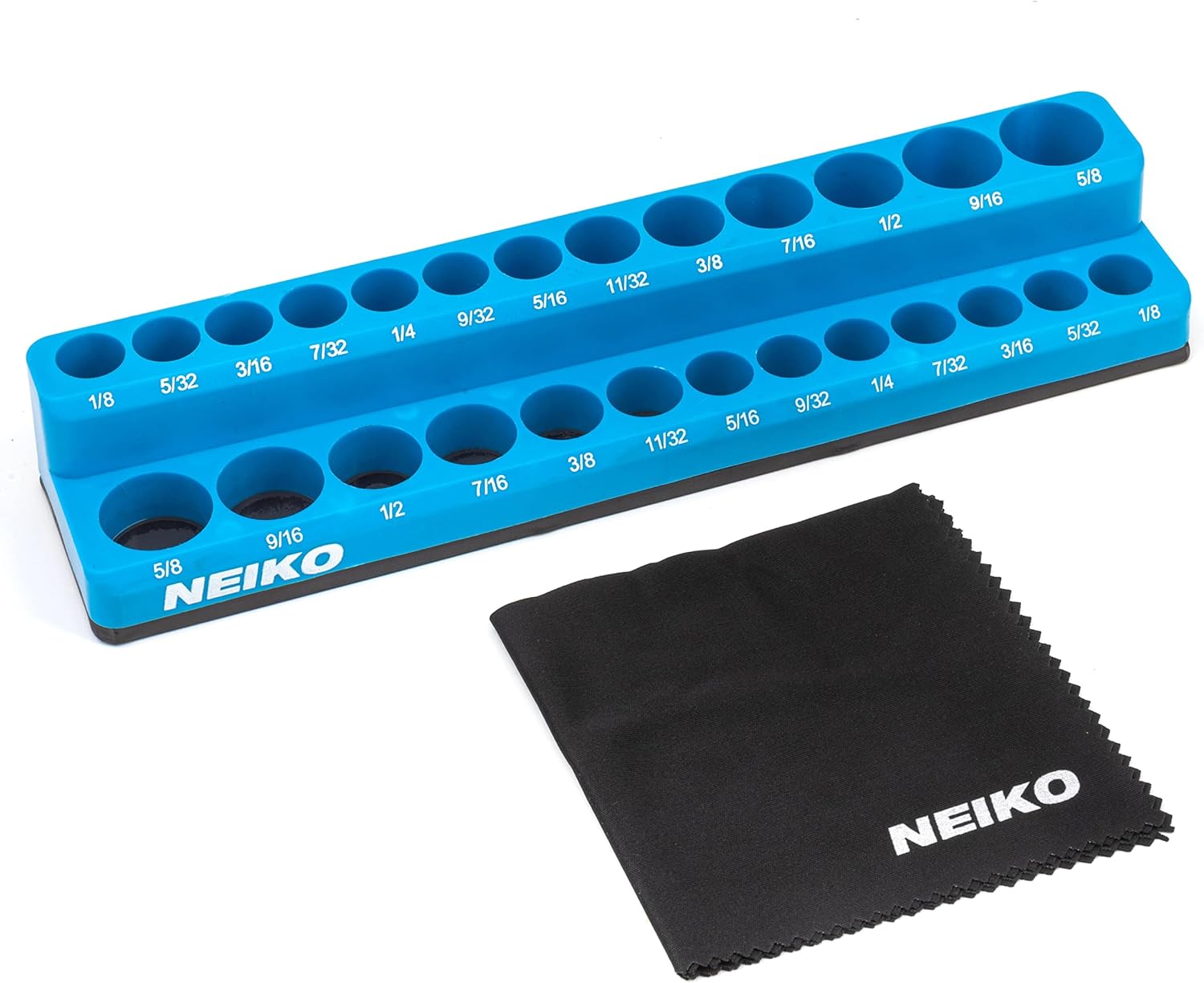 Magnetic Socket Holder – 1/4” Drive, SAE (1/8”–5/8”), Shallow & Deep Sockets