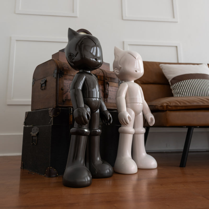 ASTRO BOY: REIMAGINED GunMetal Gray (1000%) Officially Licensed, Collectible Astroboy Figure by Anime Impulse x Tezuka Productions, Exclusive Limited Edition