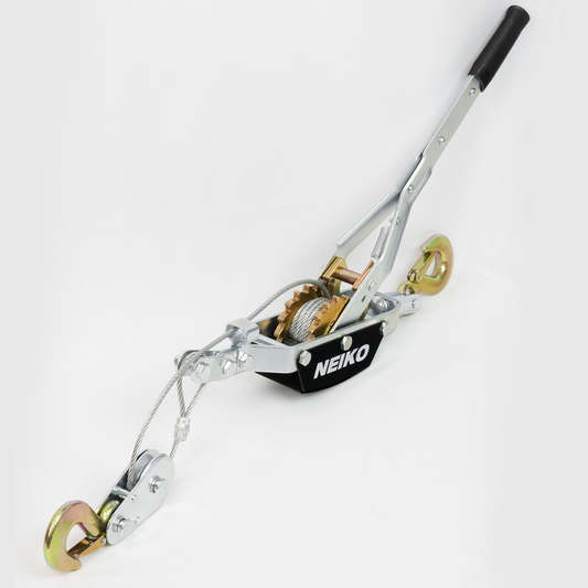 Come-Along Winch – 3-Ton (6,000 lb), 9.8 ft Heavy-Duty Cable