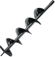Steel Auger Bit – 6” Diameter, 30” Length, 3/4” Shaft