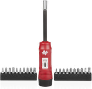 Adjustable Torque Screwdriver – 10–50 in-lb, Long Shank, 1/4” Hex