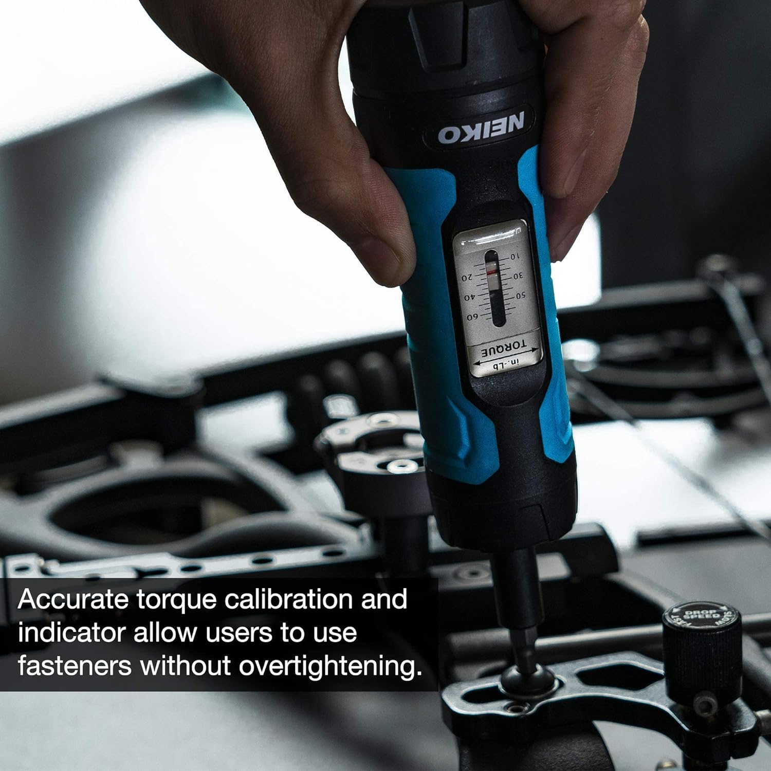 1/4" Drive Torque Wrench Screwdriver Set — 10–60 In-Lb, S2 Steel Bits (30-Piece)