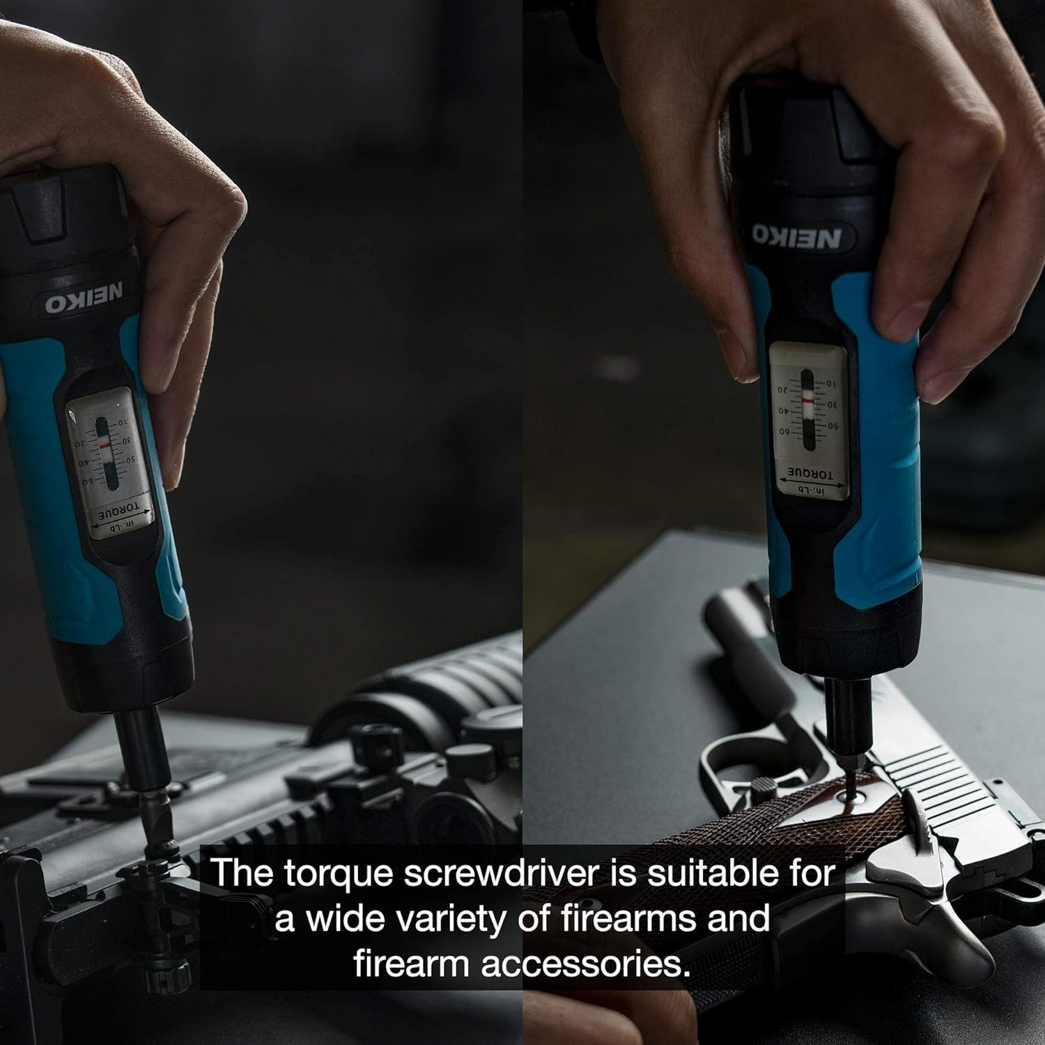 1/4" Drive Torque Wrench Screwdriver Set — 10–60 In-Lb, S2 Steel Bits (30-Piece)