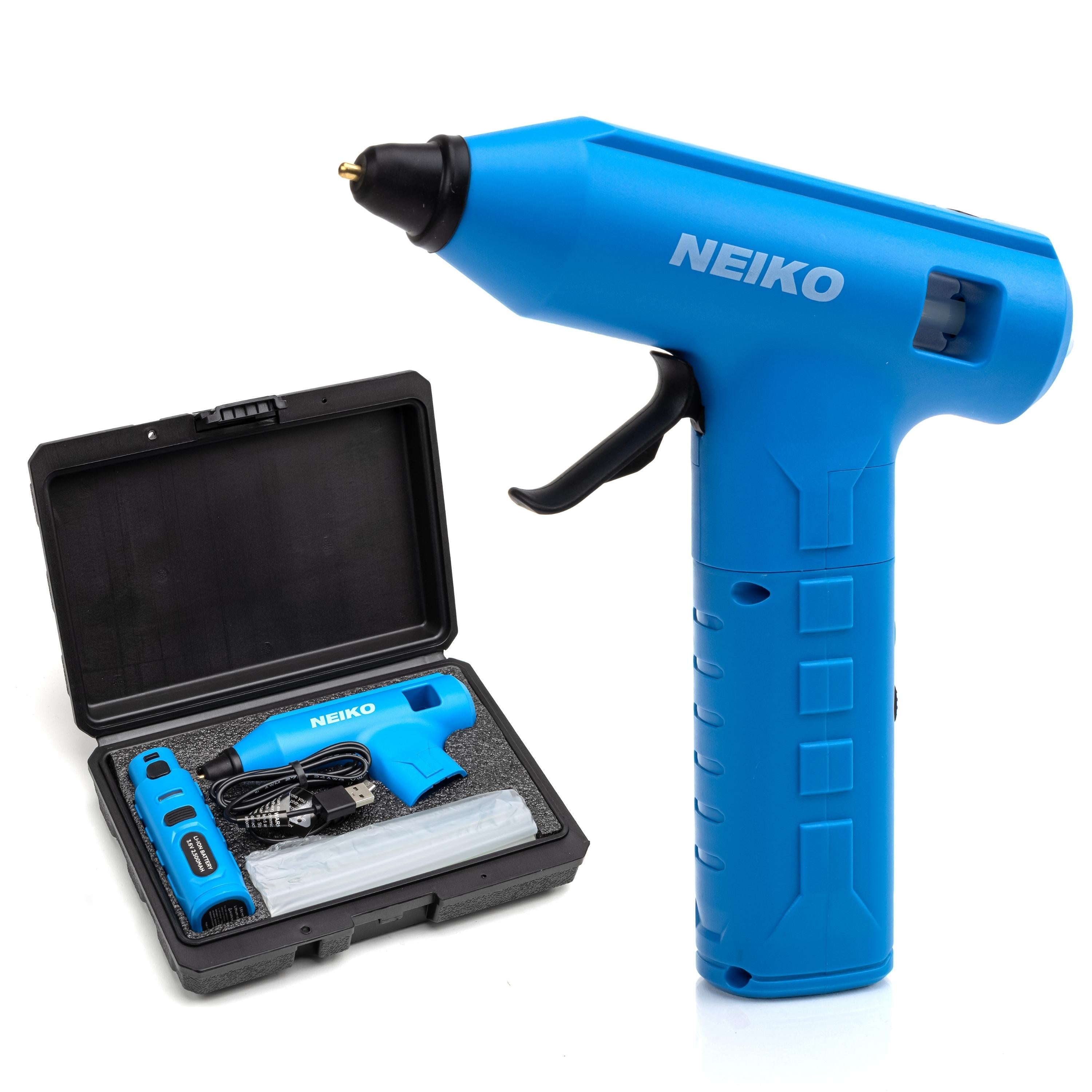 Rechargeable Cordless Glue Gun – 20W, Anti-Drip Nozzle