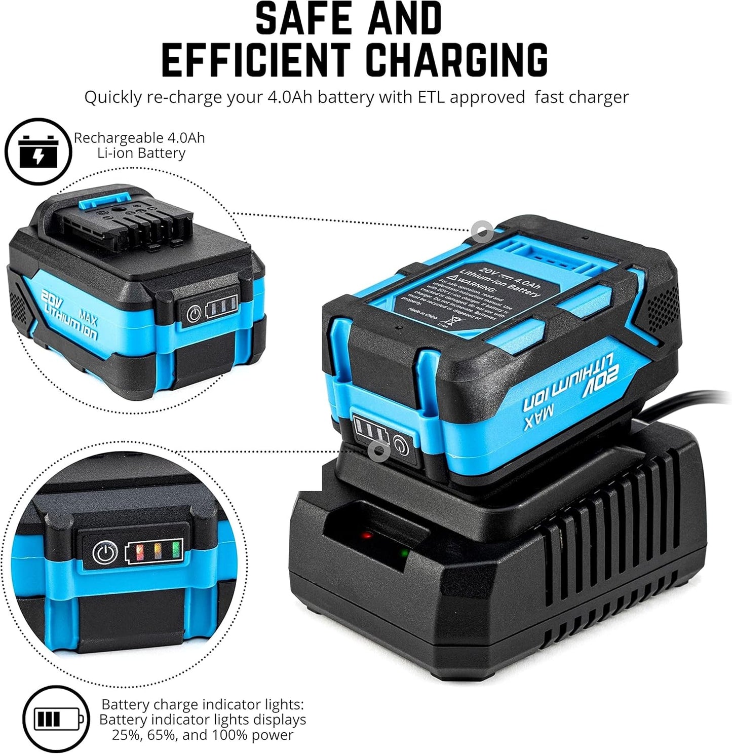 20V Brushless Cordless Impact Wrench – 1/2” Drive, High Torque