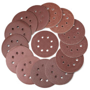 Sanding Discs for 5” Orbital Sander, Hook & Loop, Sandpaper Assortment with 40, 60, 80, 120 (72-Piece)