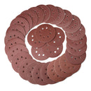 NEIKO 11271A 150 Piece Sanding Discs for 5” Orbital Sander, Hook and Loop, Sandpaper with 60, 80, 100, 120, 150, 180, 240, 320, 400, 600 Grit, Premium Aluminum Oxide, Solid Surface Sanding Pads