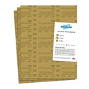 NANOLAP PSA Microfinishing Film, 3 Pc 80 Micron (180 Grit) Adhesive Polishing Paper, 8-1/2” x 11” Fine Sanding Film For Scary Sharp Sharpening System, Lapping, or Polishing Jewelry, Aluminum Oxide AO