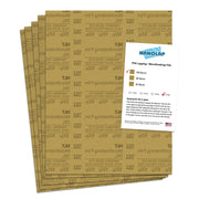 NANOLAP PSA Microfinishing Film 100 Micron (120 Grit) Adhesive Polishing Paper (5-Piece)