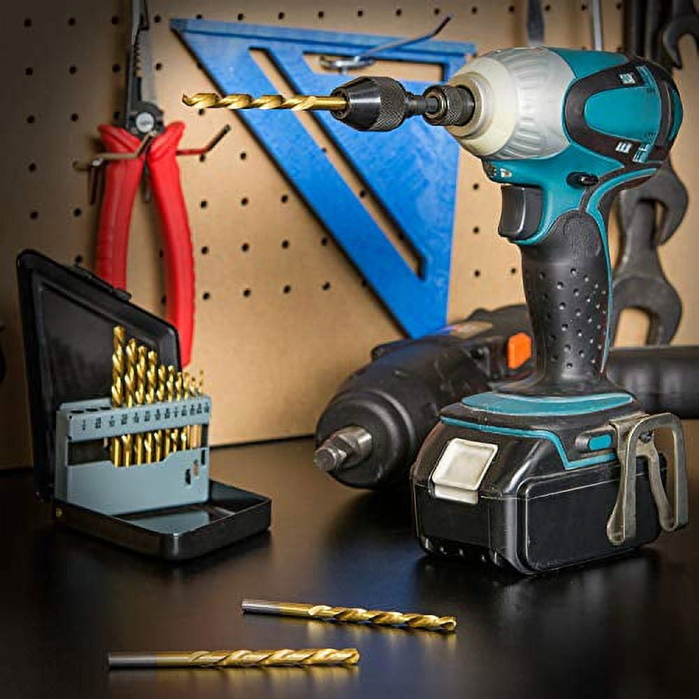 Keyless Drill Chuck for Impact Driver — 1/4" Hex Shank Adapter