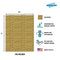 NANOLAP PSA Microfinishing Film, 5 Pc 100 Micron (120 Grit) Adhesive Polishing Paper, 8-1/2” x 11” Fine Sanding Film For Scary Sharp Sharpening System, Lapping, or Polishing Jewelry, Aluminum Oxide AO