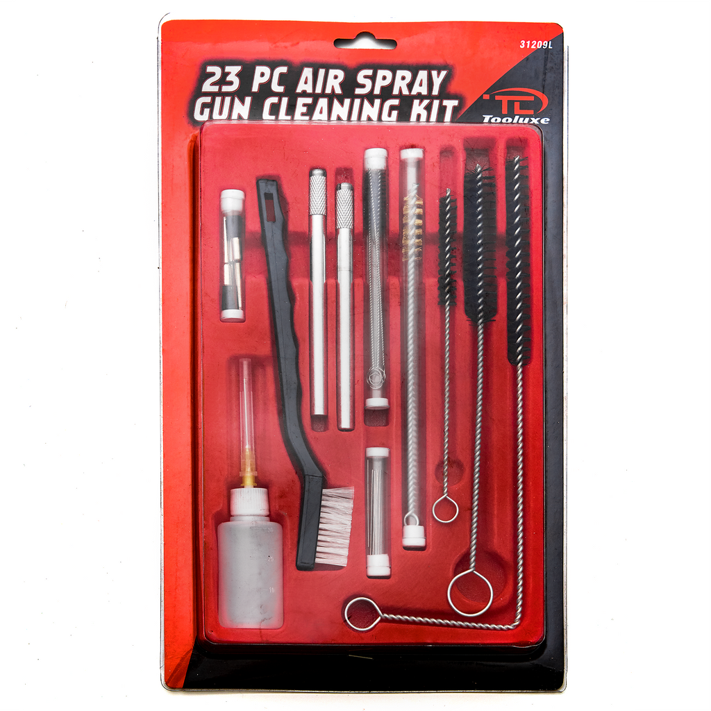 Stark 22-Piece Air Spray Gun Cleaning Kit Mini Brush Micro Needles Paint Gun with Case