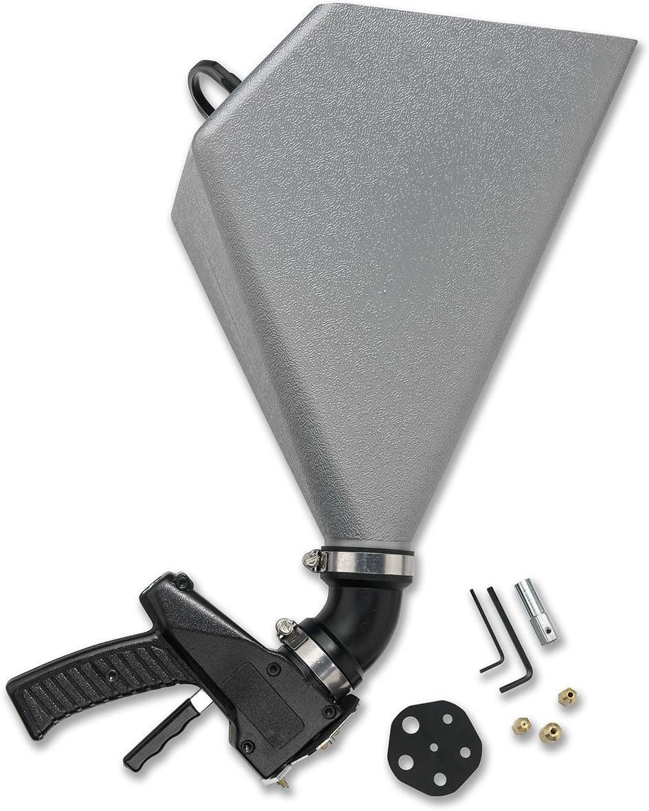 Air Paint Texture Drywall Spray Gun Kit 1 ¾ Gallon Hopper Capacity (8-Piece)