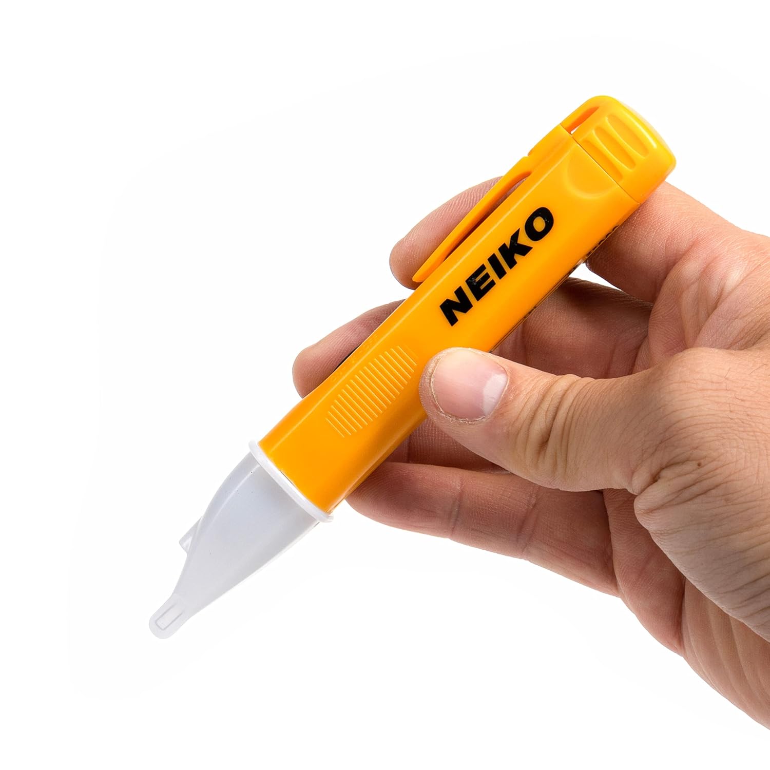 Non-Contact AC Voltage Tester – Dual Range 12–1000V, Audio & LED Indicator